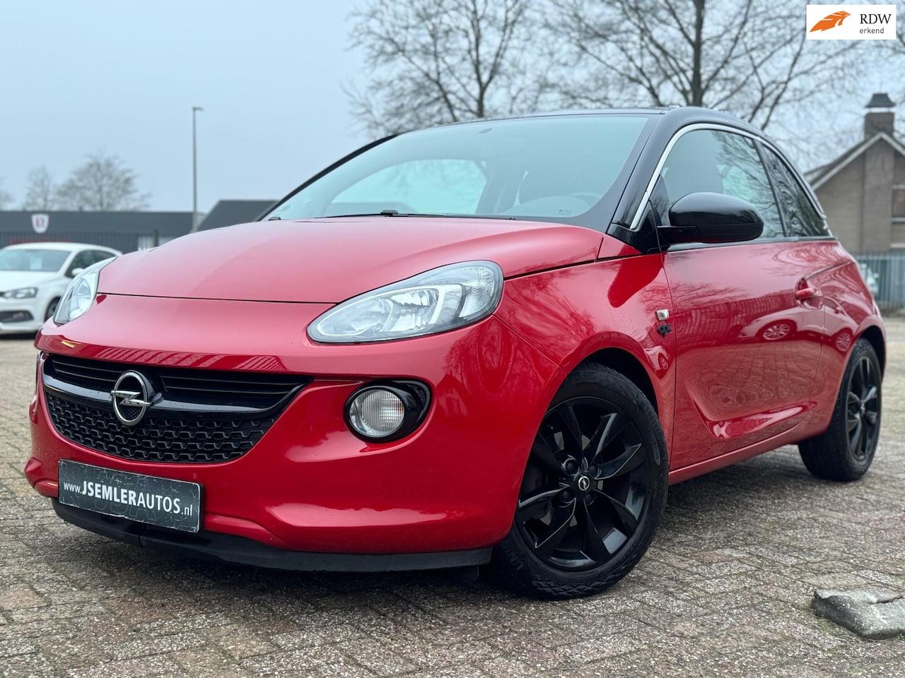 Opel ADAM - RED&BLACK OPC-LINE GR.SCHERM AIRCO NW.APK - AutoWereld.nl