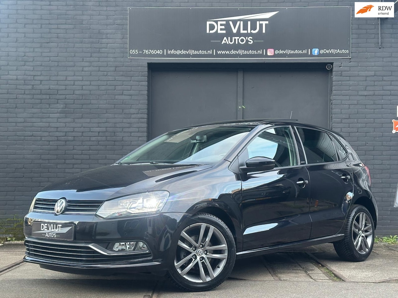 Volkswagen Polo - 1.2 TSI Allstar | DSG | Pano | Led | Climate Control | Elek Ramen | Stoelverwarming | - AutoWereld.nl