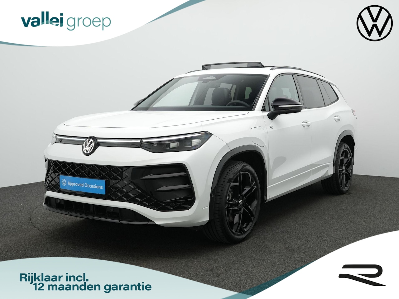 Volkswagen Tayron - 1.5 eHybrid 272 pk R-Line Edition | Panoramadak | Trekhaak | Geheugen-/ventilatiestoelen | - AutoWereld.nl