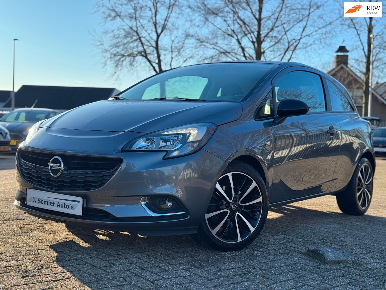 Opel Corsa - 1.4 TURBO Color Edition CLIMA CRUISE CTRL PDC 82DKM! STUUR/STOELVERW. - AutoWereld.nl