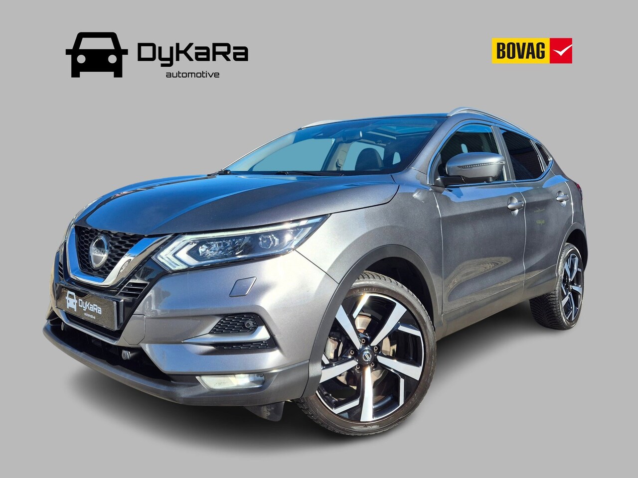 Nissan Qashqai - 1.3 DIG-T Tekna Automaat DCT-7 Pano, Leder, Memory - AutoWereld.nl