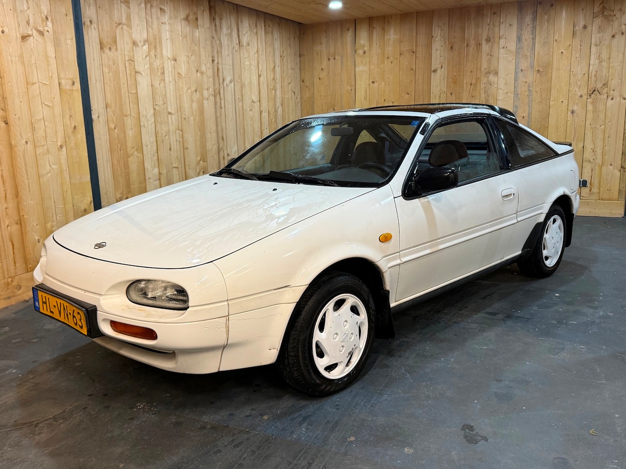 Nissan 100 NX - 1.6 SLX Sport-i 1994 Wit Targa APK 09-2026 NAP - AutoWereld.nl