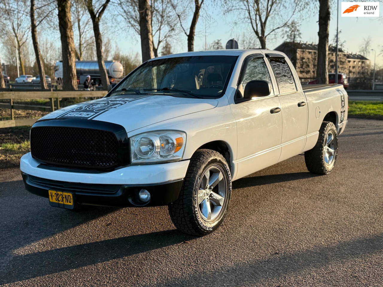 Dodge Ram 1500 - DODGE SLT V8 5.7 Hemi Airco Automaat Benzine Pick-Up Grijskenteken - AutoWereld.nl