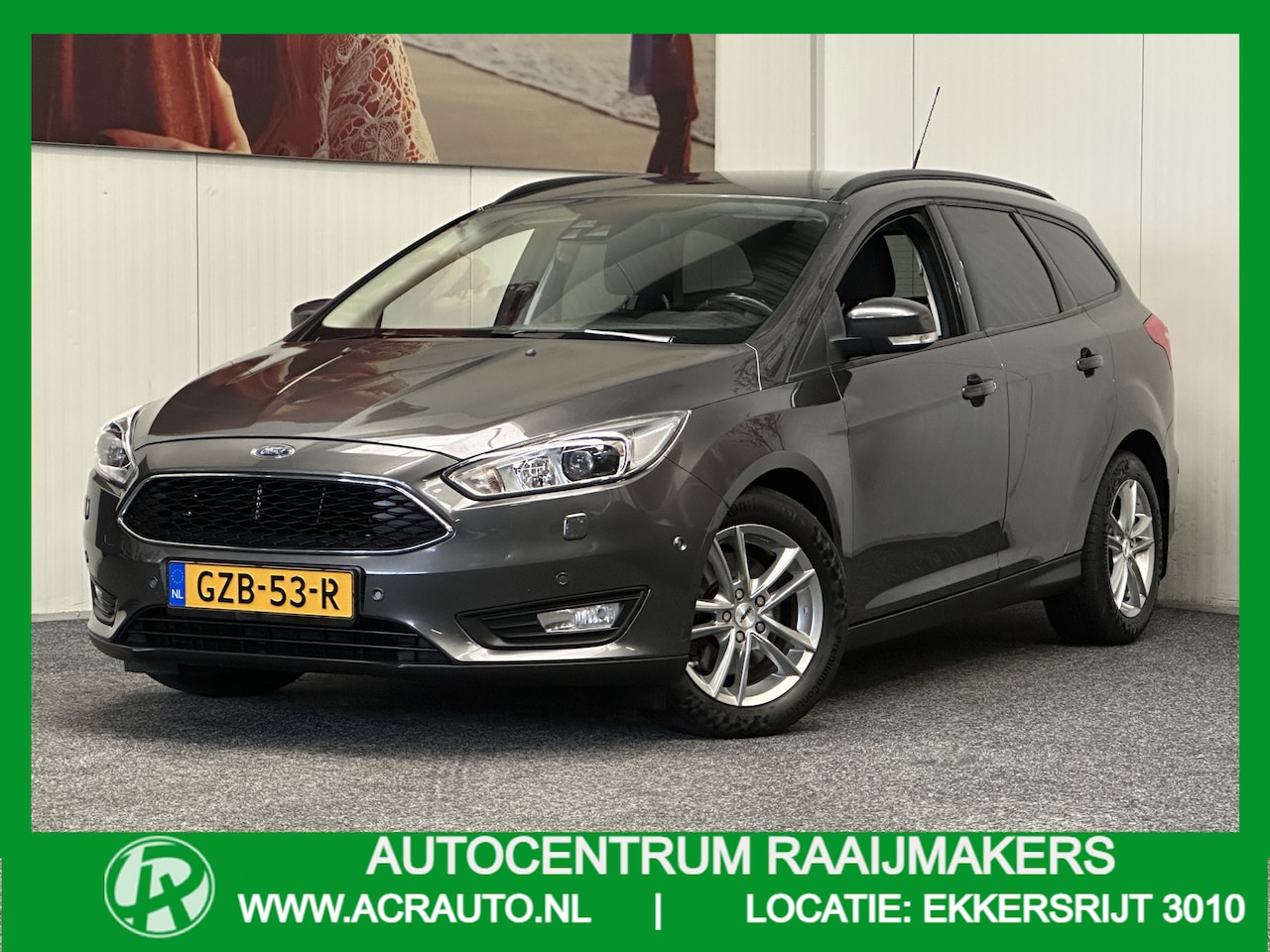 Ford Focus Wagon - 1.5 TITANIUM NAVIGATIE CRUISE CONTROL STANDKACHEL RIJSTROOKSESNOREN DODEHOEKSENSOREN ACHTE - AutoWereld.nl
