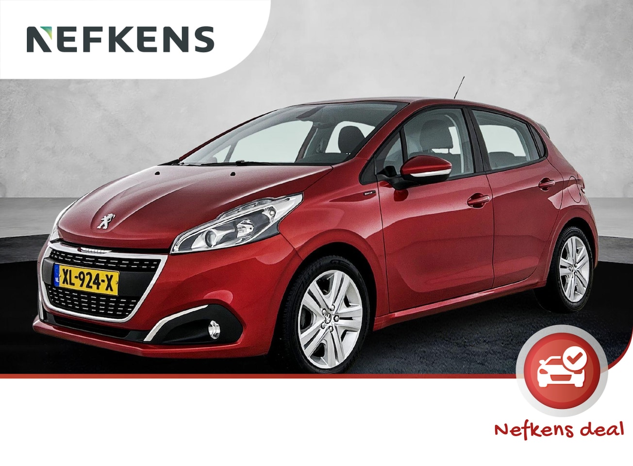 Peugeot 208 - 1.2 Signature 82pk | 1ste Eigenaar | Navigatie | Airco | Cruise Control | 16"LMV | Apple C - AutoWereld.nl