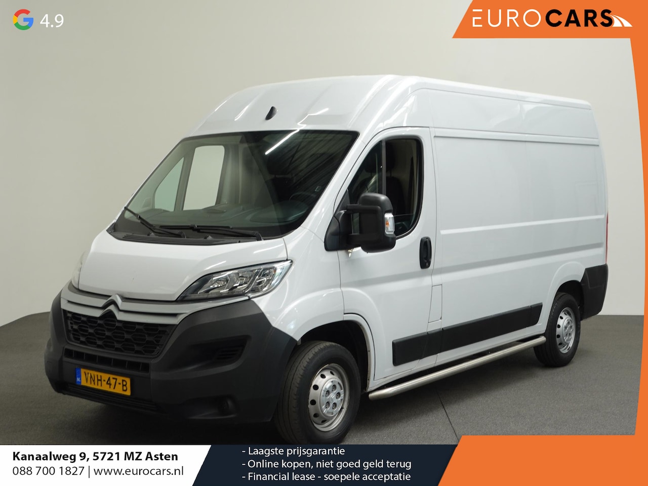 Citroën Jumper - L2H2 120pk Navigatie Camera Airco Cruise control Trekhaak Sidebars 3-zits Euro6 - AutoWereld.nl