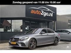 Mercedes-Benz C-klasse - 180 AMG-LINE PLUS UPGRADE EDITION AUT9 SPORTLEDER NAVI CAMERA 18INCH.LMV PDC