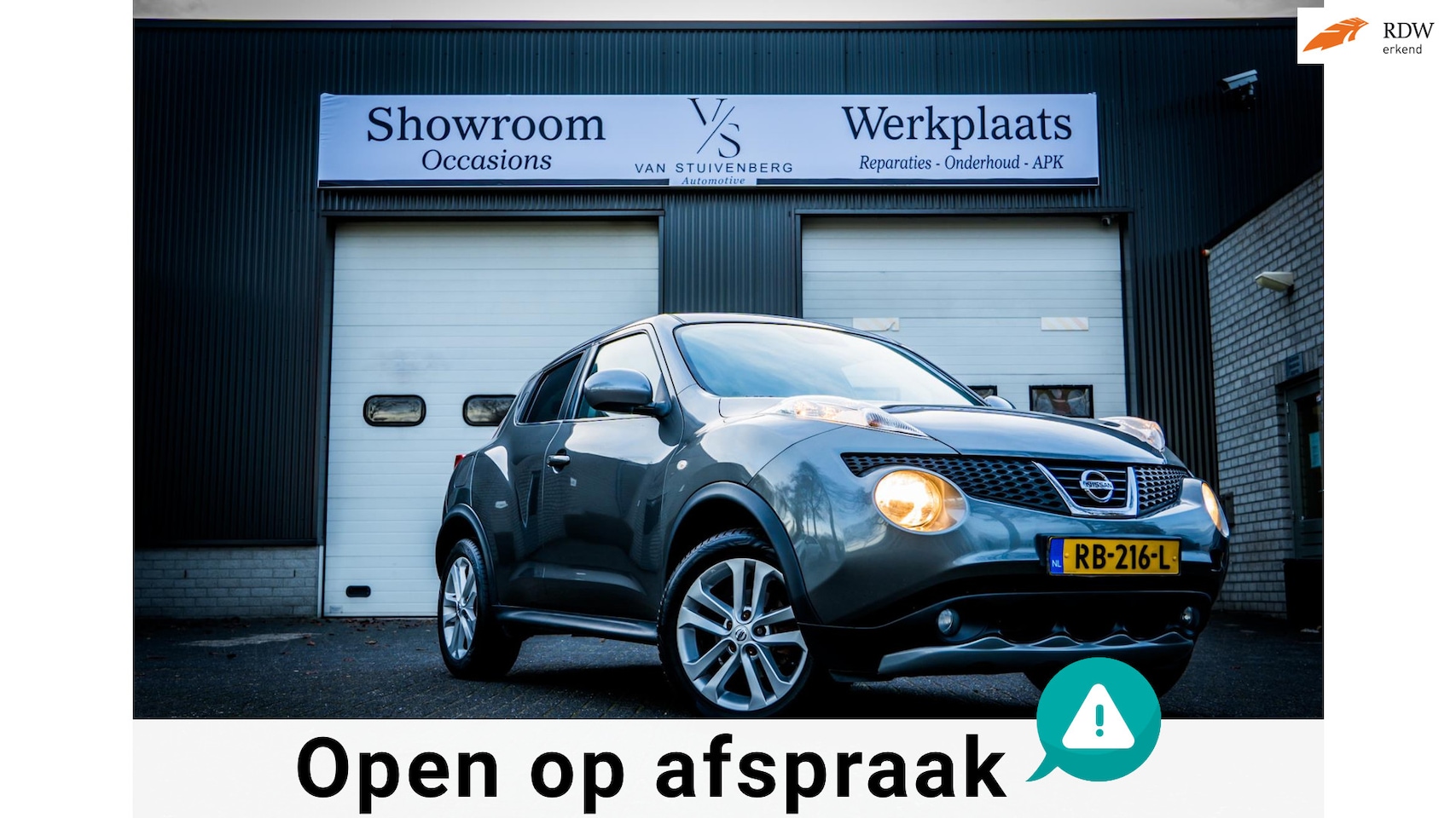 Nissan Juke - 1.6 Acenta AUTOMAAT TREKHAAK NAVI BLUETOOTH - AutoWereld.nl
