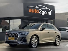 Audi Q3 - 35 TFSI AUT7 S-LINE LEDER NAVI DIGI-DASH CARPLAY LED 18 INCH-LMV PDC