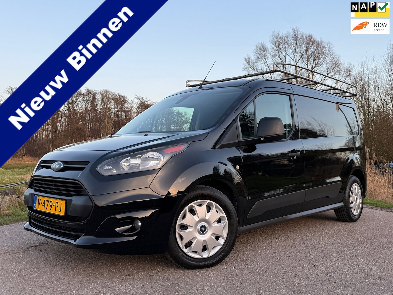 Ford Transit Connect - 1.5 TDCI L2 | Camera | 3 Zits | Navi | Imperiaal | Airco | Trekhaak | Dealer Onderhouden | - AutoWereld.nl