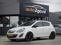 Opel Corsa - 1.4-16V SPORT BLACK-EDITON 17 INCH-LMV AIRCO LED