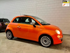 Fiat 500 - 0.9 TwinAir Lounge Bj.11|Elekt.Dak|Leer|Lees Tekst