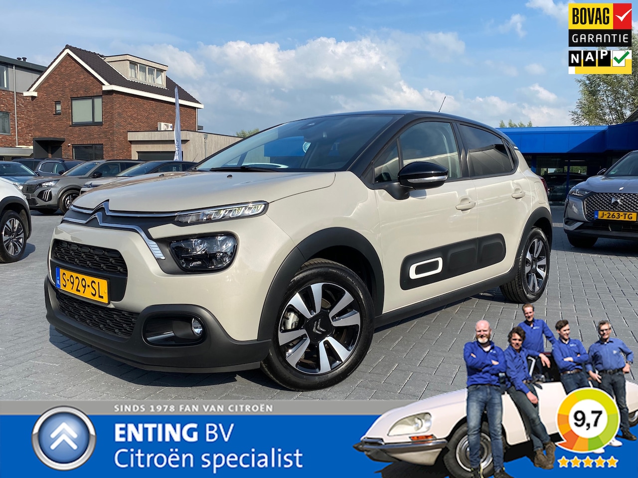 Citroën C3 - 1.2 PT SHINE ECC NAVI COMFORT SEATS LUXE - AutoWereld.nl