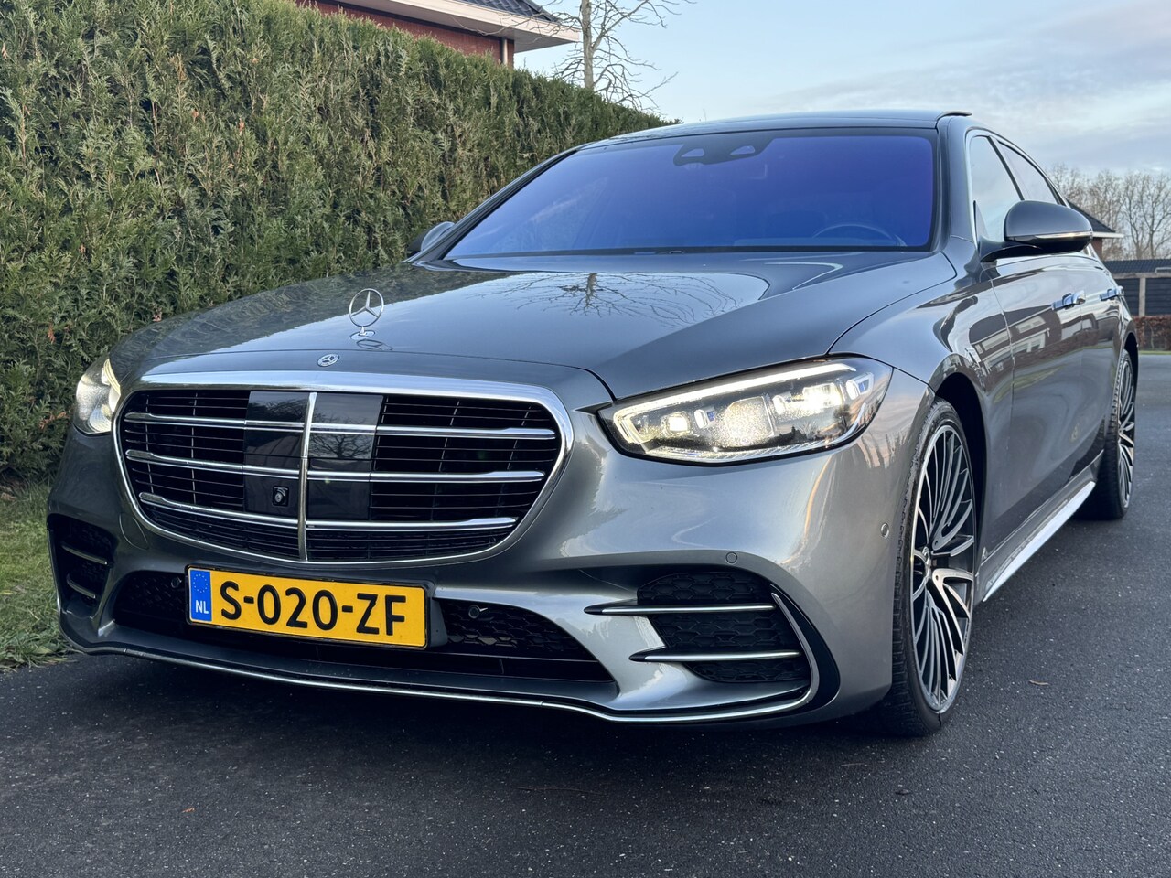Mercedes-Benz S-klasse - 400d 4MATIC LANG AMG PANO HUD 360°CAM FULL OPTIONS! - AutoWereld.nl