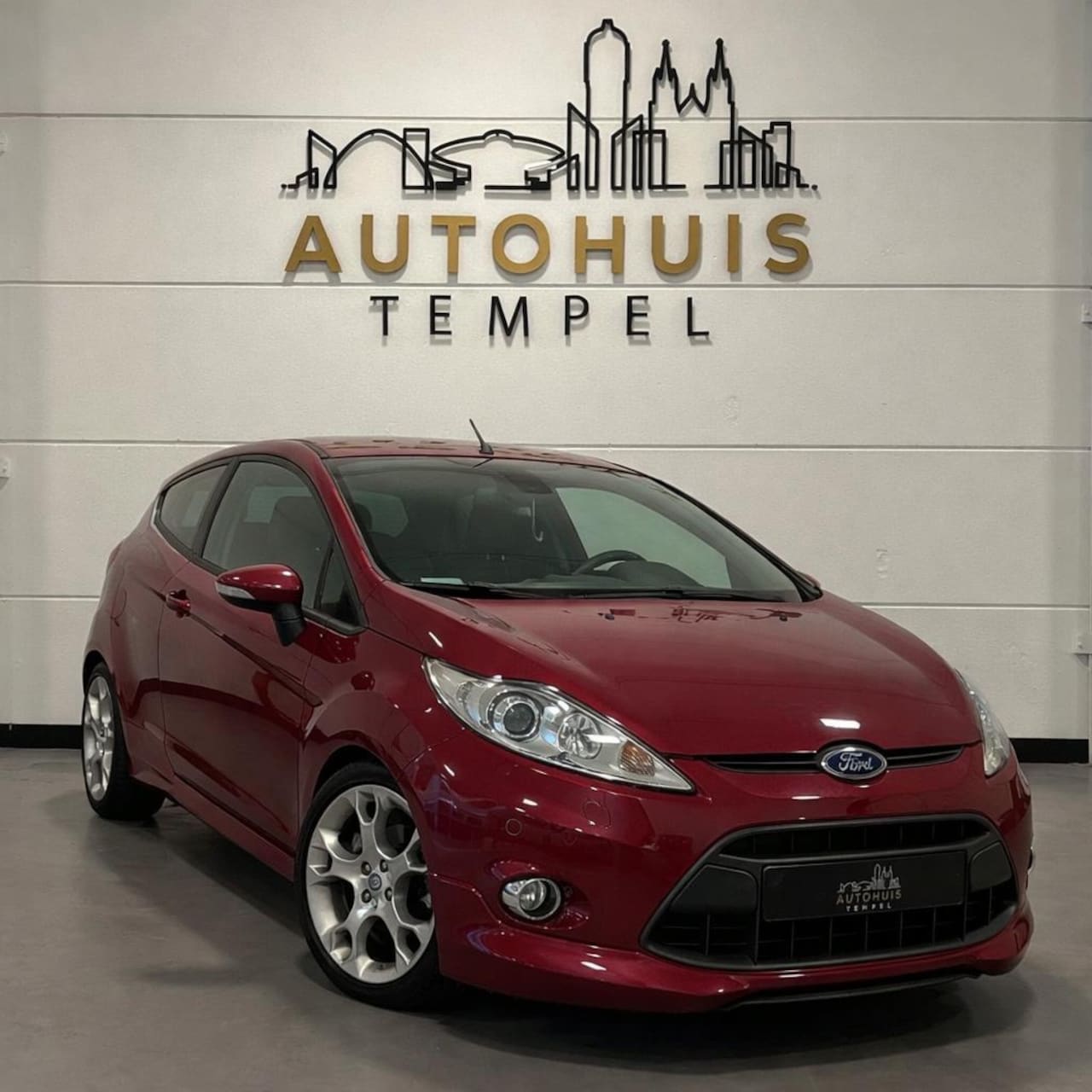 Ford Fiesta - 1.6 Ghia Airco Leder 17 Inch Nwe Apk Elektrische Ramen Isofix - AutoWereld.nl