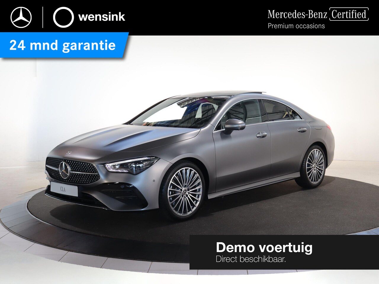 Mercedes-Benz CLA-Klasse - 180 Business Solution AMG | Techniek Pakket | 360* Camera | Burmester | Rij-assistentie | - AutoWereld.nl