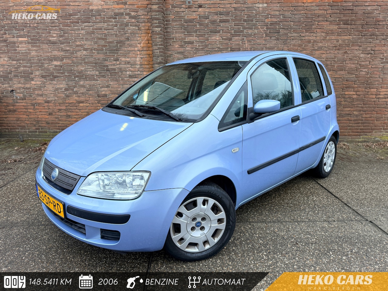 Fiat Idea - 1.4-16V Active·Automaat·Airco·Elektr. ramen·Stuurbekr. - AutoWereld.nl