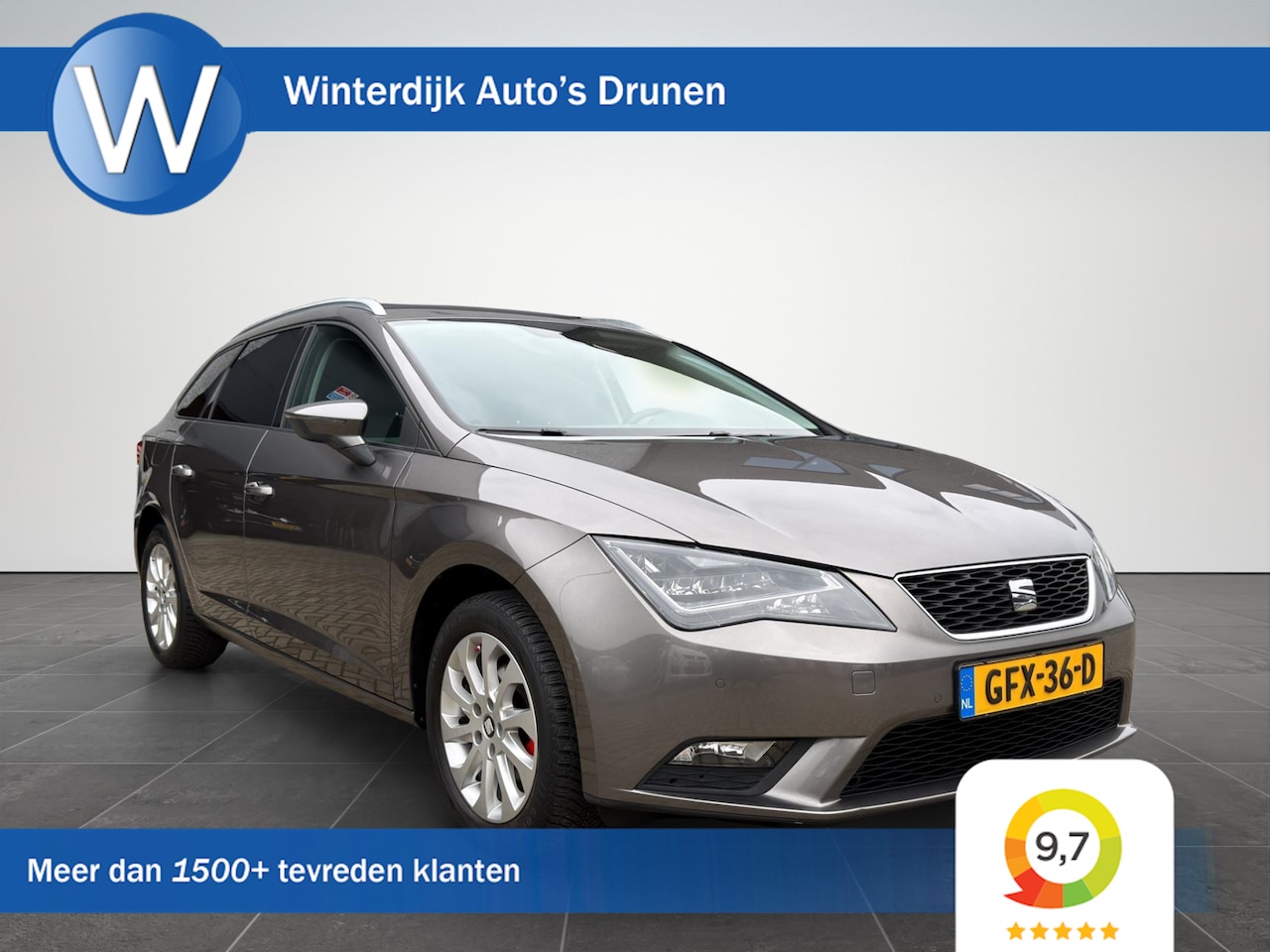 SEAT Leon ST - 1.2 TSI Style Business DSG|Cruise|Navi|LED - AutoWereld.nl