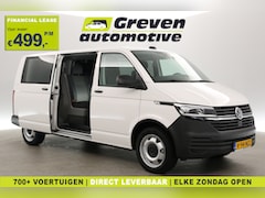 Volkswagen Transporter - 2.0 TDI T6.1 150PK L2H1 | Dubbele Cabine | Airco | Camera | Cruise | Carplay | Stoelverw