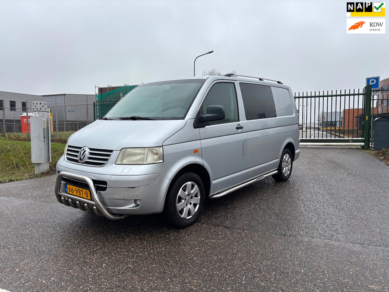 Volkswagen Transporter - 1.9 TDI 300 T800 Trendline DC 1.9 TDI 300 T800 Trendline DC Airco! Nap!!! - AutoWereld.nl