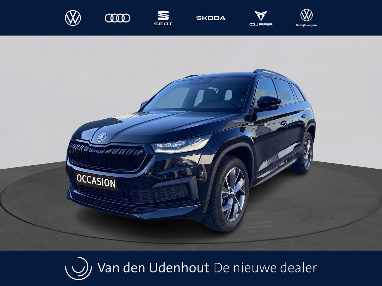 Skoda Kodiaq - 1.5 TSI 150pk DSG Sportline Business Navigatie Stoelverwarming Camera Carplay - AutoWereld.nl