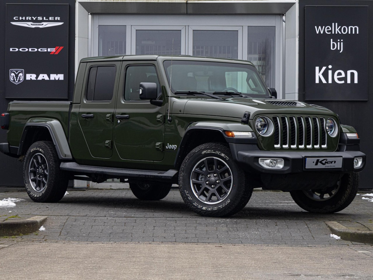 Jeep Gladiator - 3.0 V6 Overland |  Grijs kenteken | Smart Cap | Luxe lederen Bekleding | - AutoWereld.nl