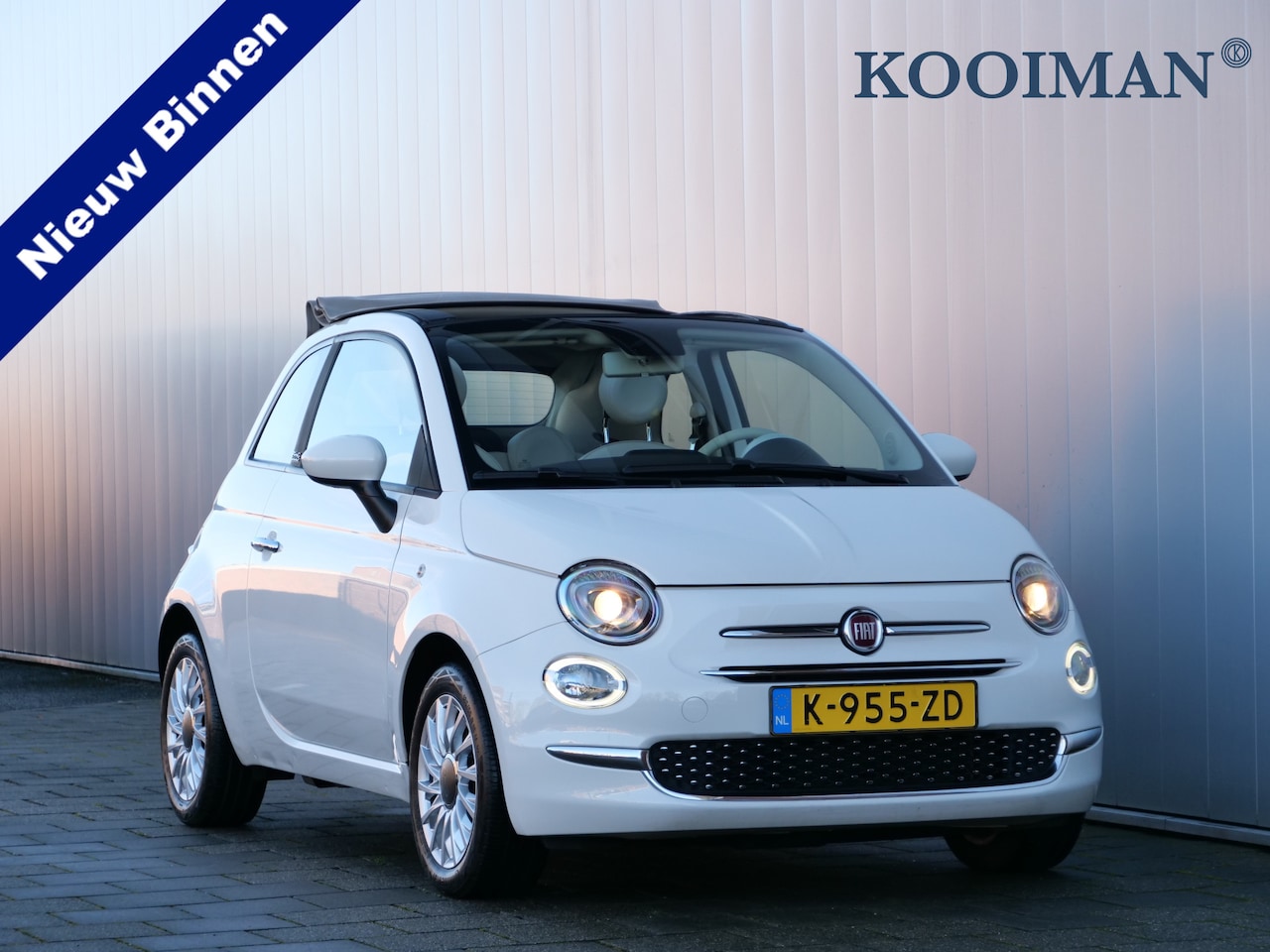 Fiat 500 C - 1.0 Hybrid Cult 70 Pk DAB / Airco / PDC - AutoWereld.nl