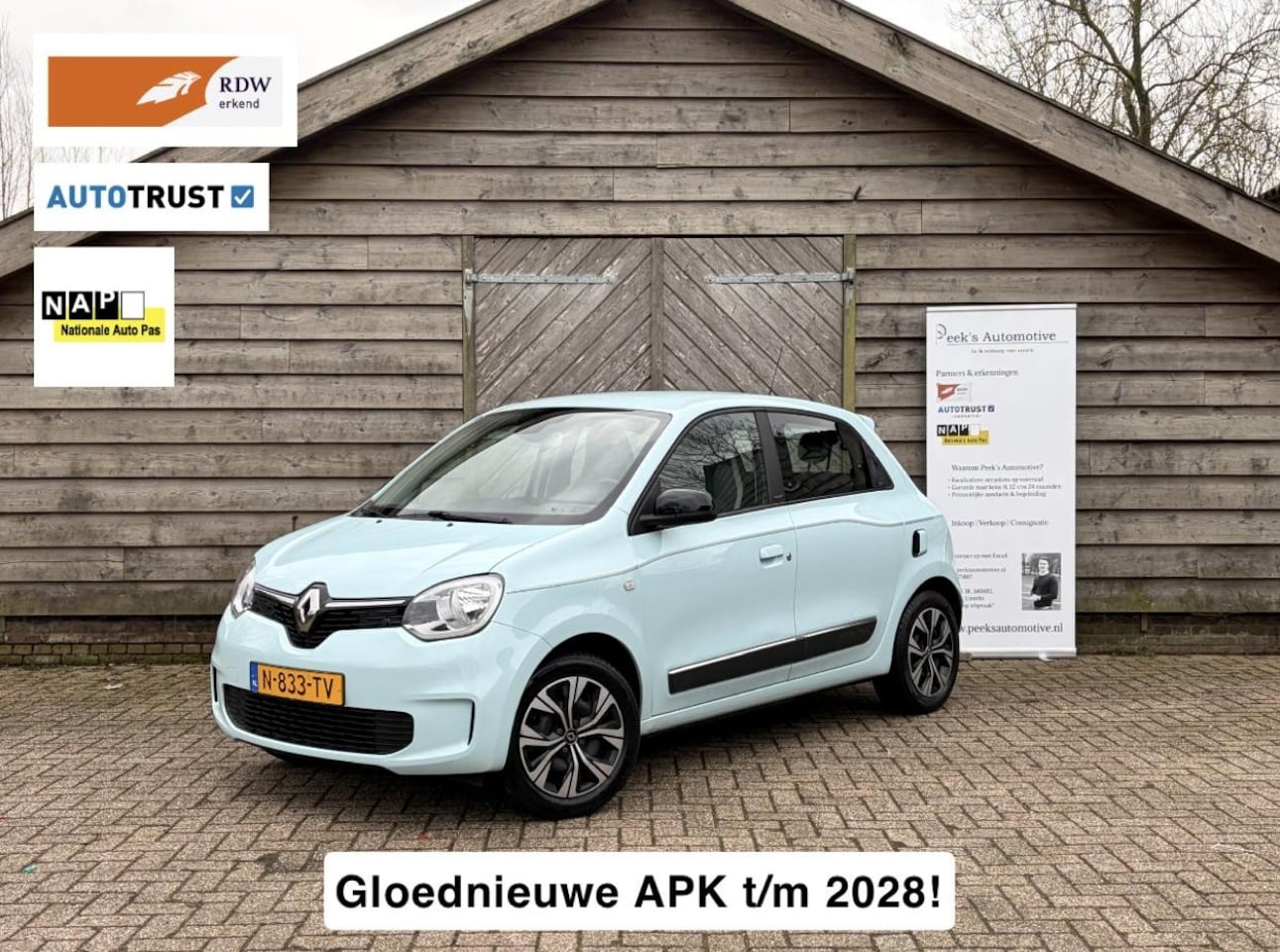 Renault Twingo - 1.0 SCe Limited | Airco | Elektrische ramen | NAP | Nieuwe APK t/m 2028 | Leuke auto!! - AutoWereld.nl