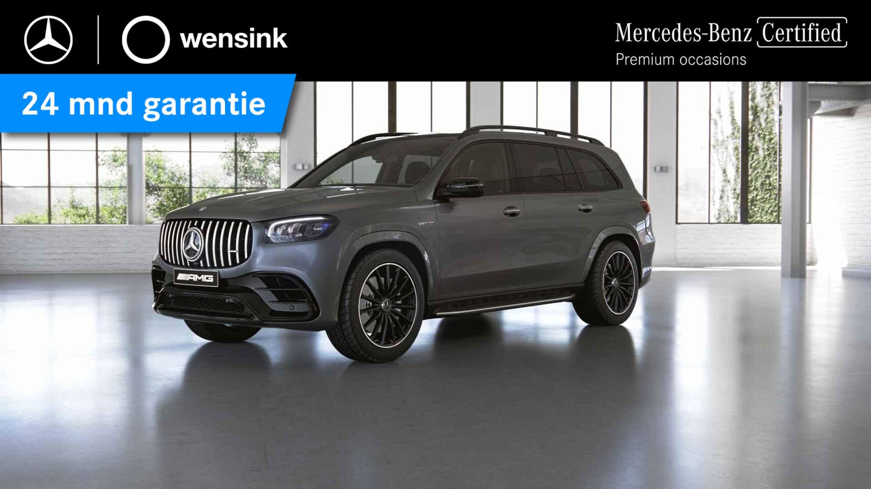 Mercedes-Benz GLS - AMG 63 4MATIC+ Premium Plus | AMG Night | Panoramadak | 7-persoons | Burmester | Trekhaak - AutoWereld.nl
