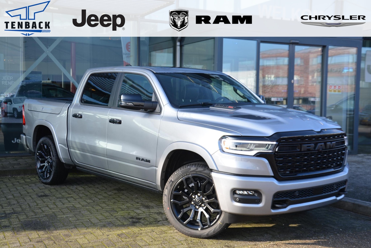 Dodge Ram 1500 - 3.0 V6 4x4 Crew Cab Limited | Ram Box | LPG + cover - AutoWereld.nl