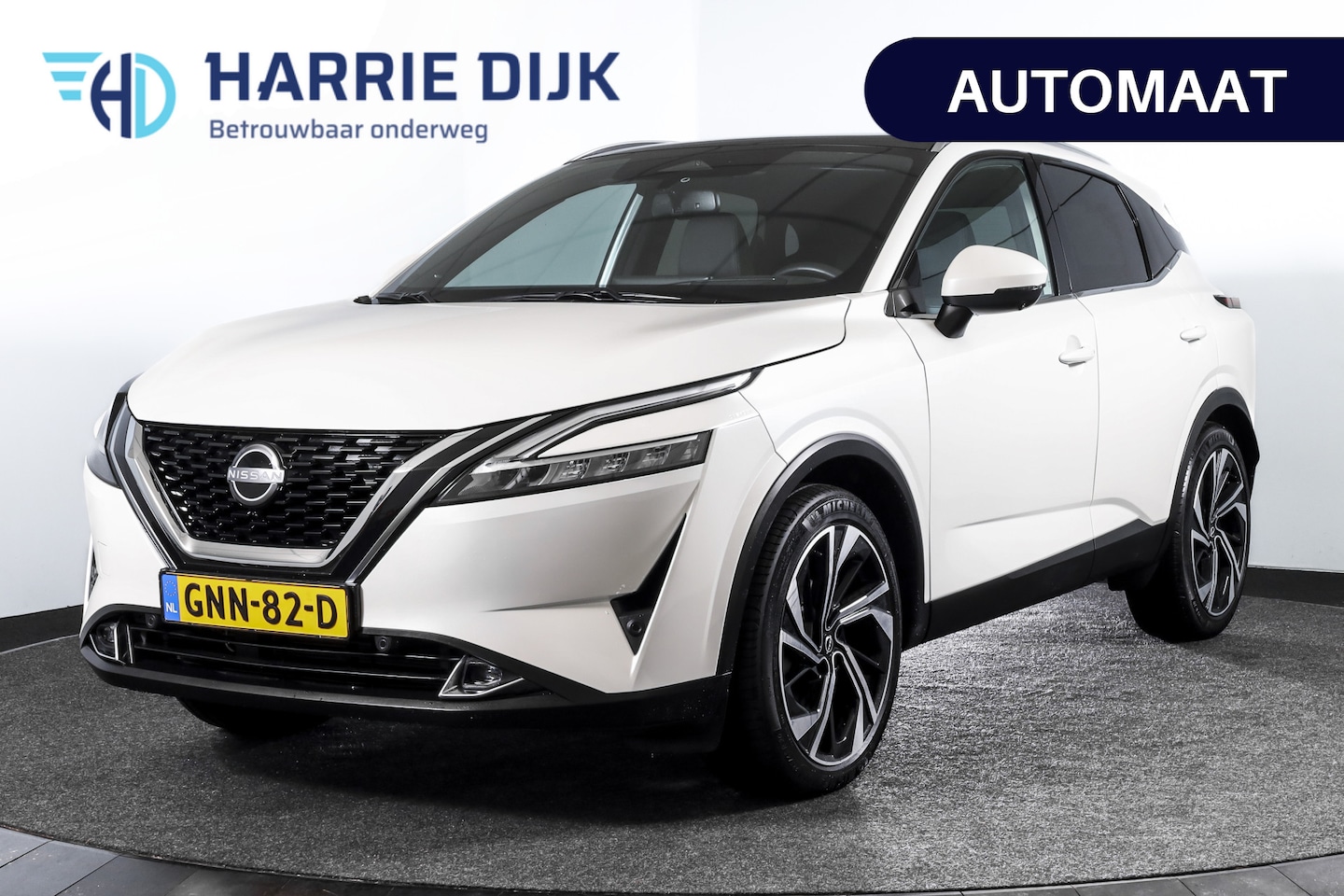 Nissan Qashqai - 1.3 MHEV Xtronic Tekna Plus - Automaat | Pano | Bose | Trekhaak | Dig. Cockpit | Adapt. Cr - AutoWereld.nl