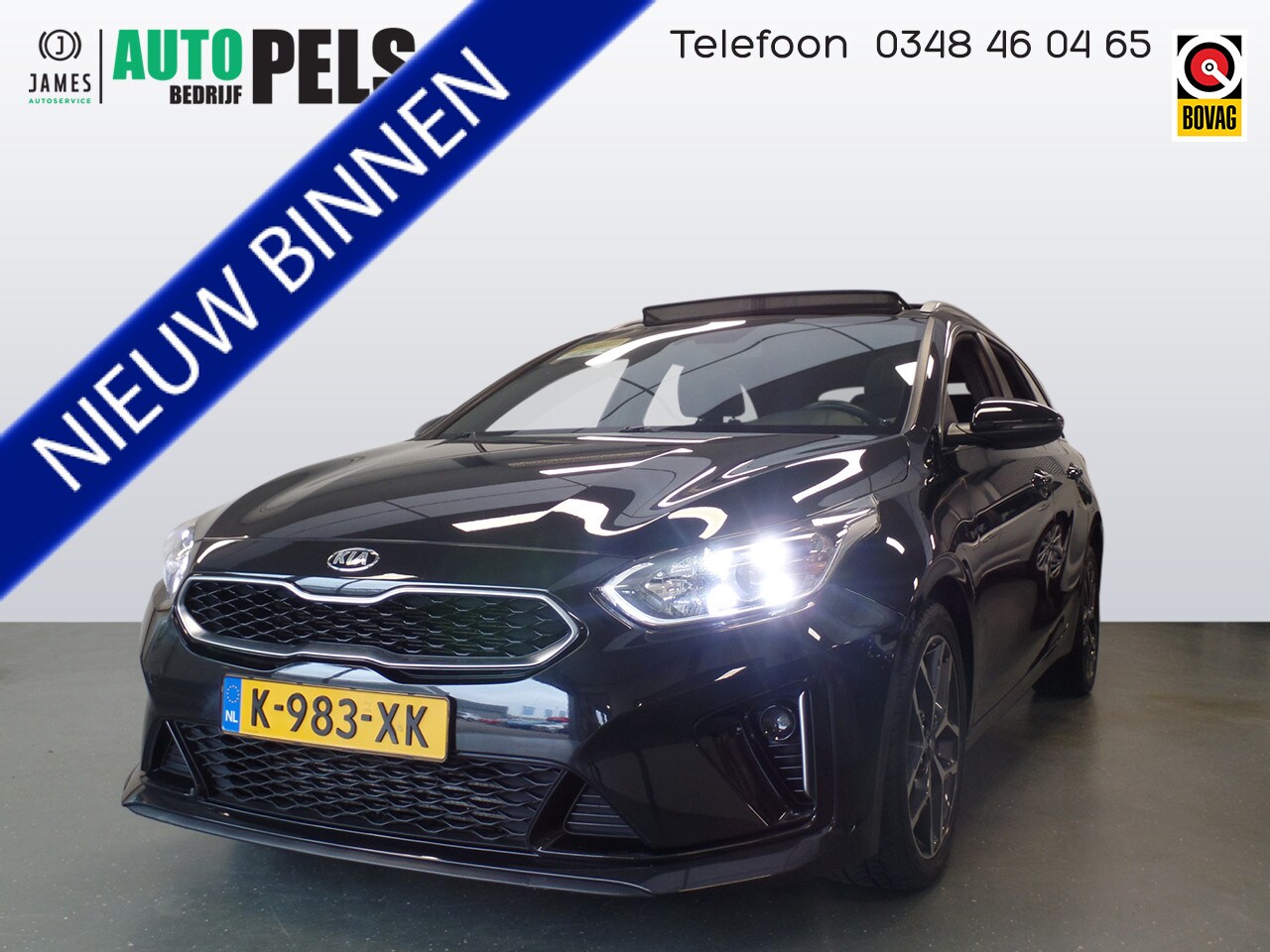 Kia Cee'd Sportswagon - Ceed 1.5 T-GDi MHEV 160pk, GT-Line Edition Automaat, Navigatie, Achteruitrijcamera, Clima - AutoWereld.nl