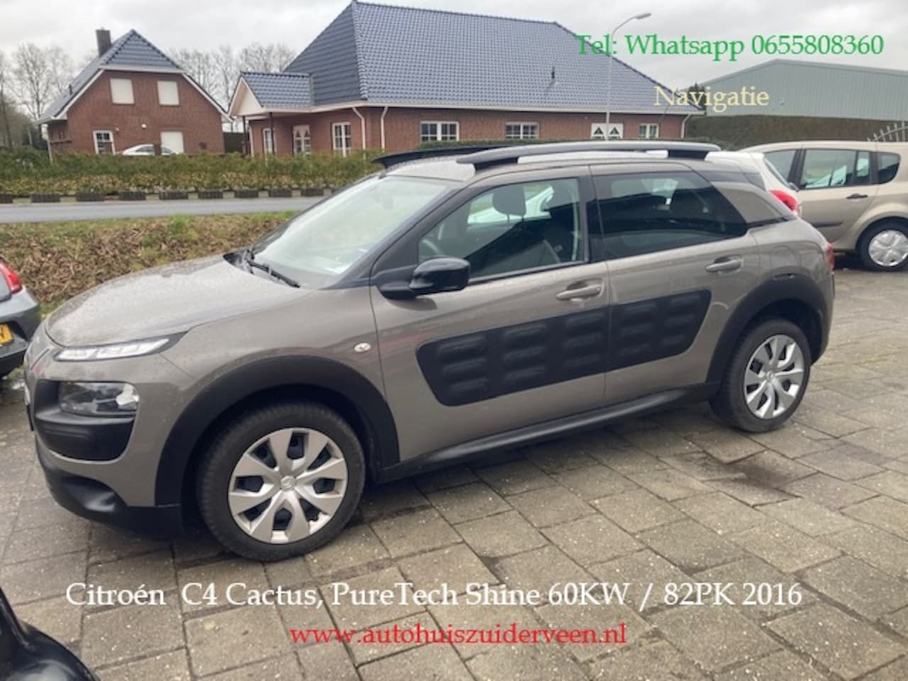 Citroën C4 Cactus - PureTech Shine 60KW / 82PK Navigatie - AutoWereld.nl