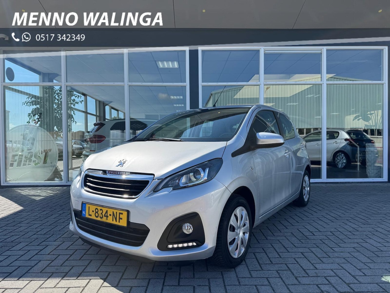 Peugeot 108 - 1.0 e-VTi Active|Airco|Bluetooth|Elek. Ramen| - AutoWereld.nl