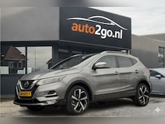 Nissan Qashqai - 1.2 AUT TEKNA+ PANODAK DESIGNO-LEDER NAVI CAMERA LED LMV PDC