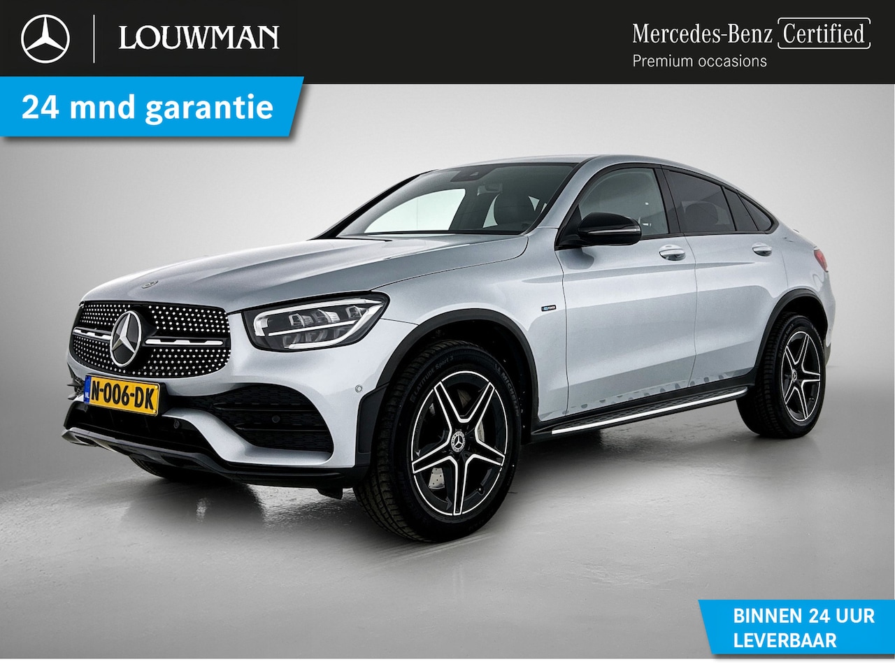 Mercedes-Benz GLC-klasse Coupé - 300 e 4MATIC Business Solution AMG | Achteruitrijcamera | Apple CarPlay | Treeplanken | Sp - AutoWereld.nl