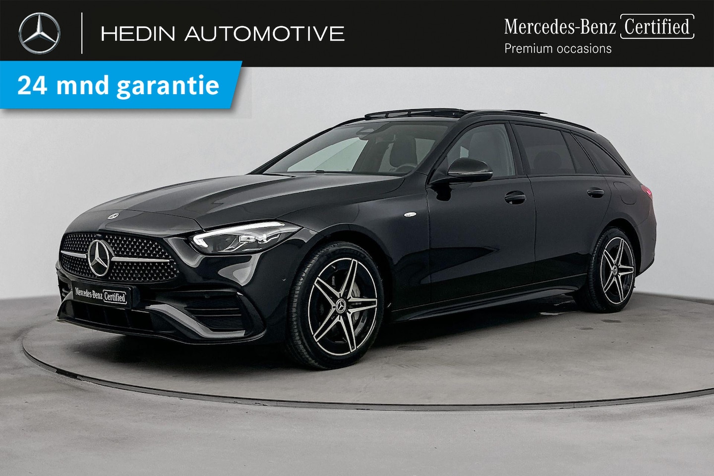 Mercedes-Benz C-klasse Estate - C 300e Automaat AMG Line | Nightpakket | Winterpakket | Panoramadak | Memory | Stoelverwar - AutoWereld.nl