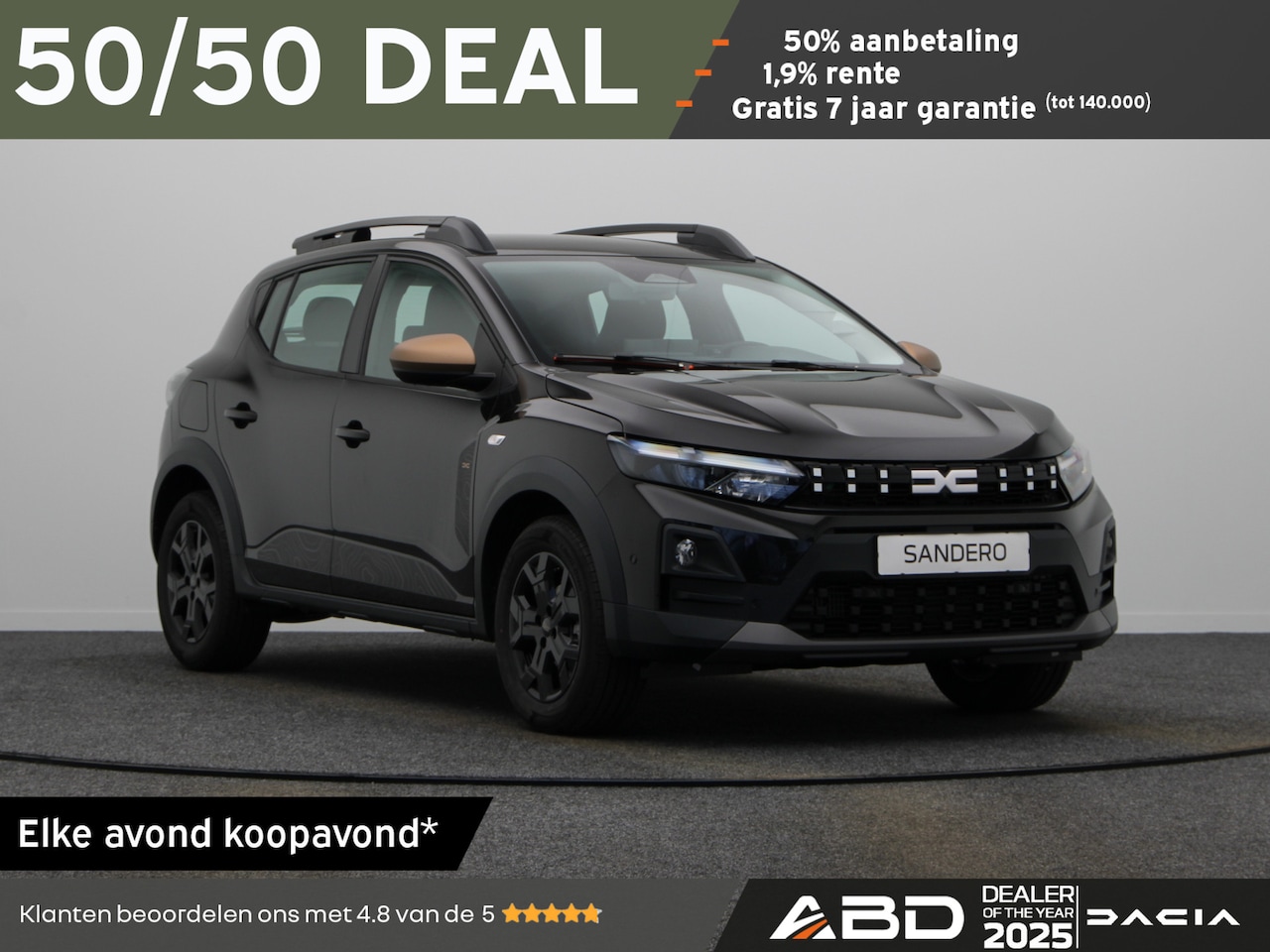 Dacia Sandero Stepway - Limited Edition TCe 110 | Achteruitrijcamera | Cruise Control en snelheidsbegrenzer | Daci - AutoWereld.nl