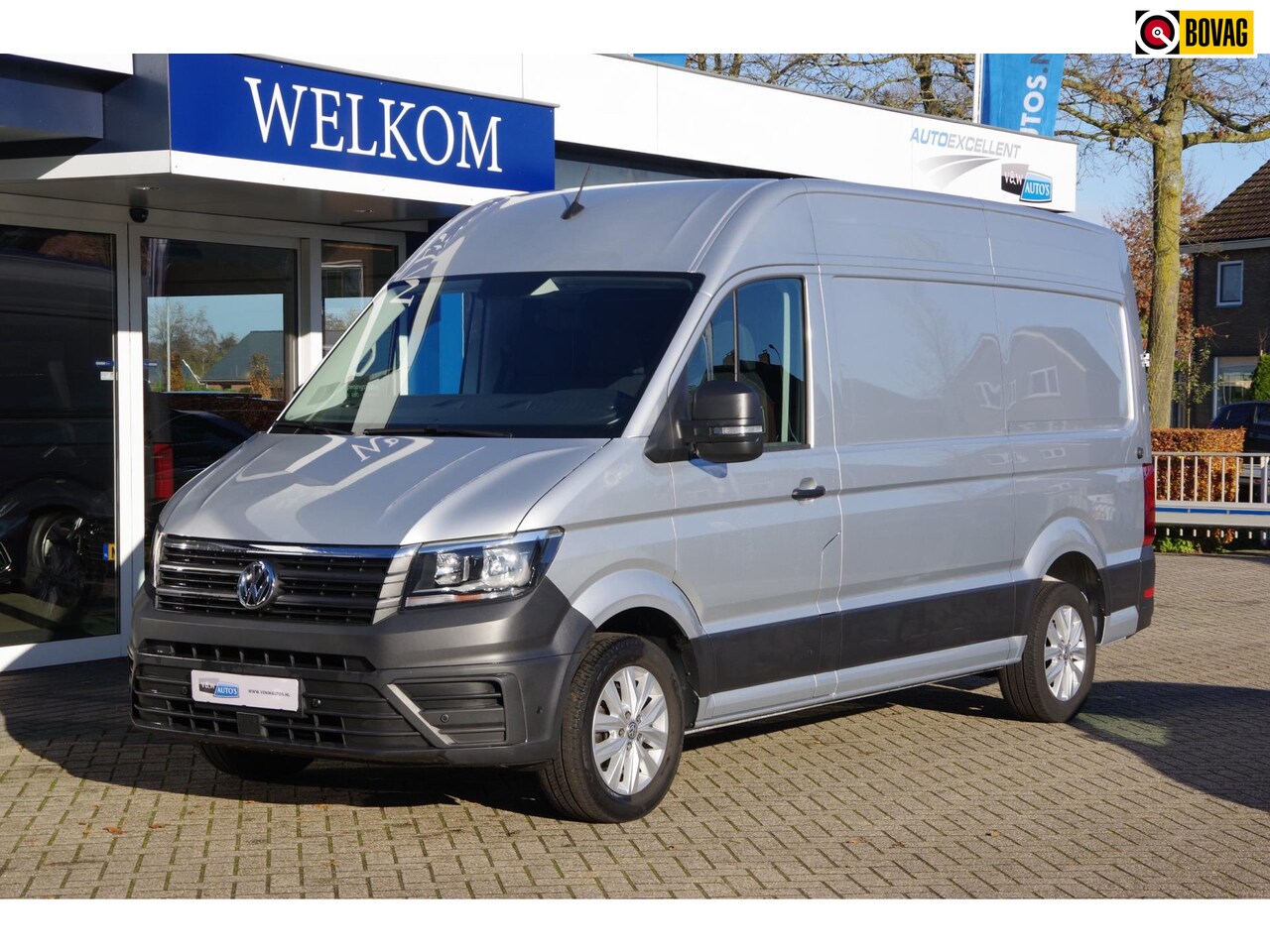 Volkswagen Crafter - 2.0 TDI L3H3 Carplay Achteruitrijcamera Stoelverwarming Navigatie - AutoWereld.nl