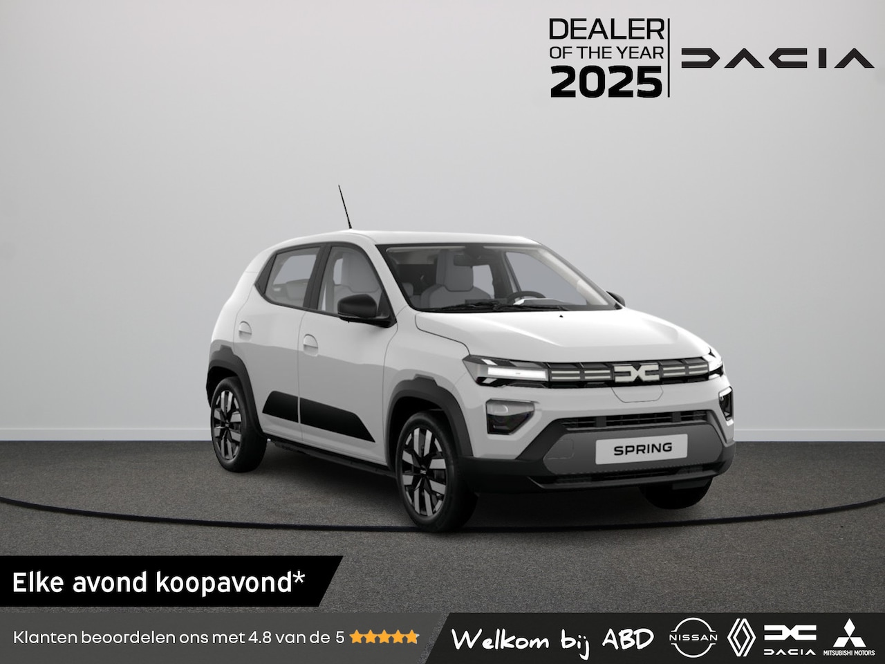 Dacia Spring - Expression Electric 70 | Cruise Control met snelheidsbegrenzer | LED dagrijverlichting | P - AutoWereld.nl