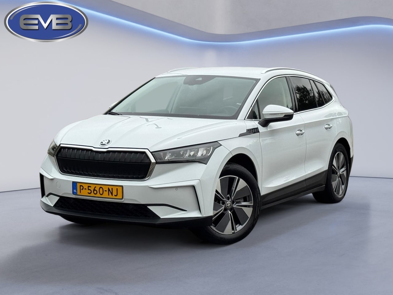 Skoda Enyaq iV - 80 80, achteruitrijcamera, 1/2 lederen sportinterieur, adaptief cruise, stoelverwarming, 1 e - AutoWereld.nl