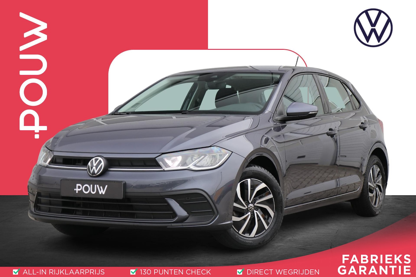 Volkswagen Polo - 1.0 95pk TSI Life | App Connect | Airco | Parkeersensoren - AutoWereld.nl