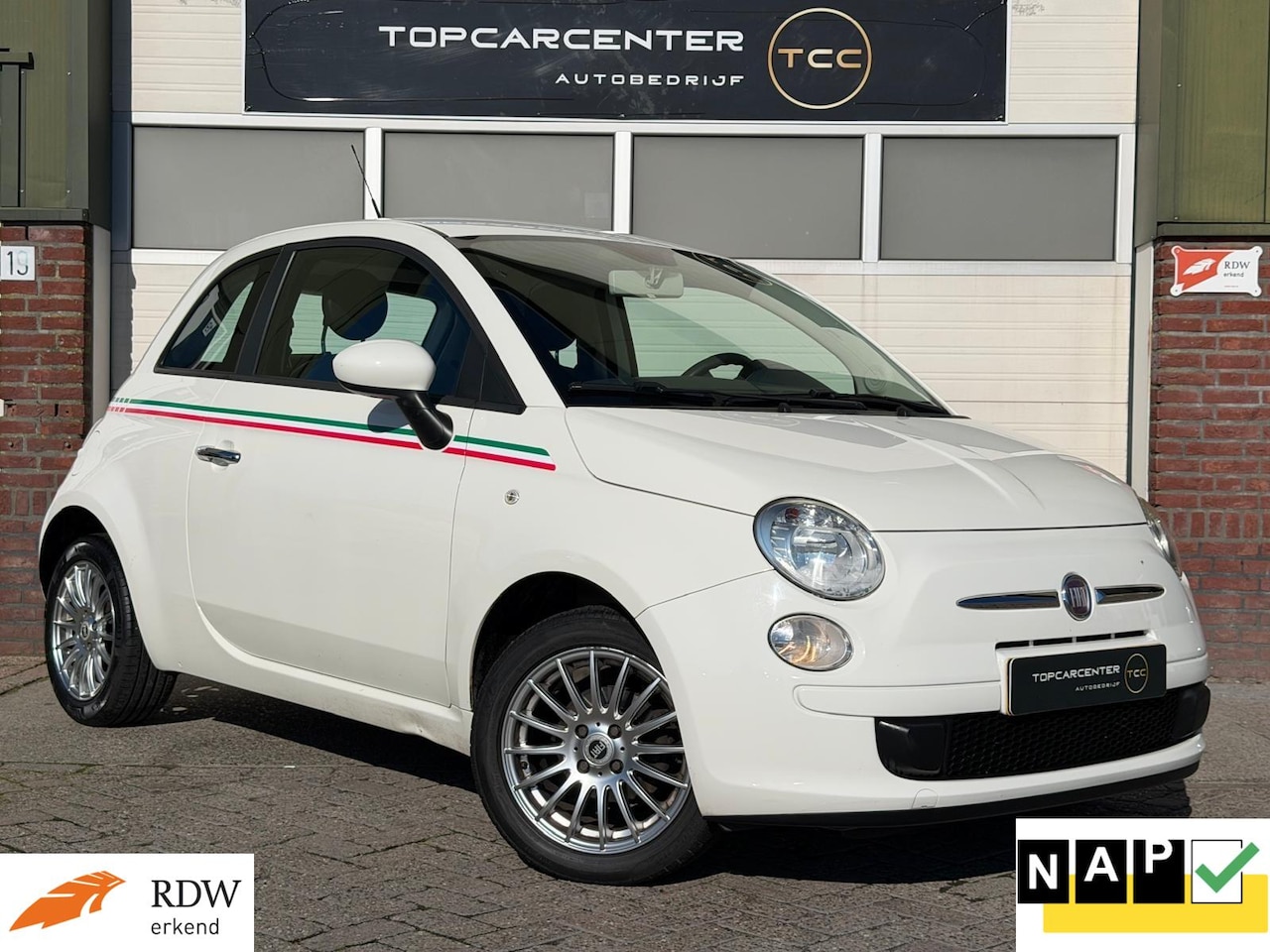 Fiat 500 - 1.2 Pop/LM.VELG/AIRCO/APK/NAP - AutoWereld.nl