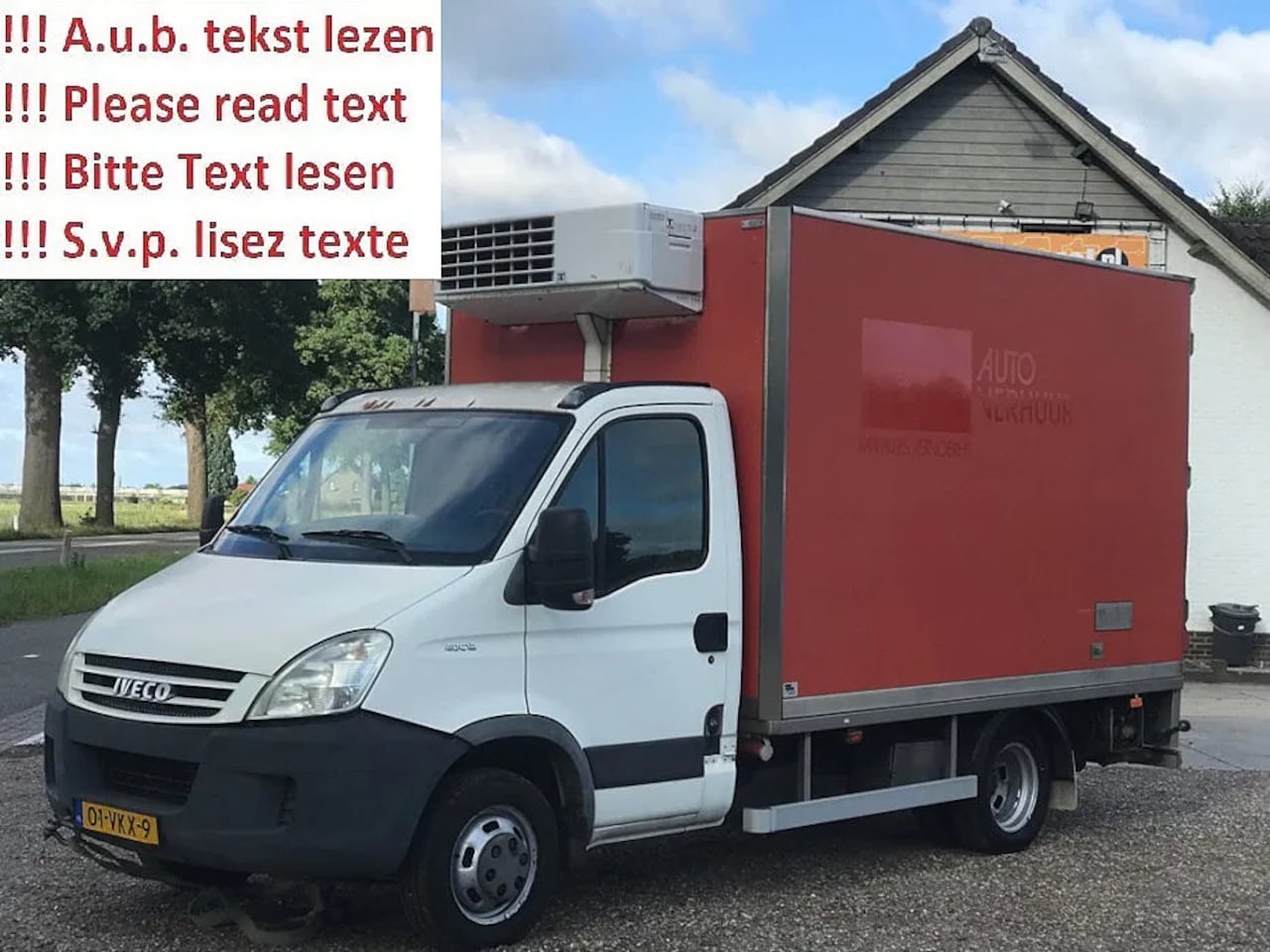 Iveco Daily - 40C12 2.3 HPI MOTORSCHADE Koelkoffer Laadklep - AutoWereld.nl