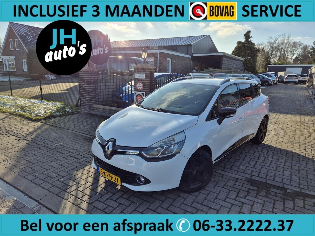 Renault Clio Estate - 0.9 TCe Expression CRUISE|NAV|INCL-BEURT - AutoWereld.nl