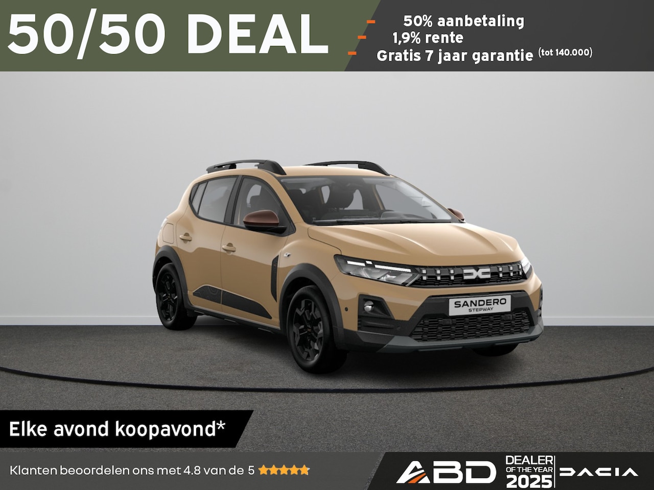 Dacia Sandero Stepway - Limited Edition TCe 110 | Achteruitrijcamera | Cruise Control en snelheidsbegrenzer | Daci - AutoWereld.nl