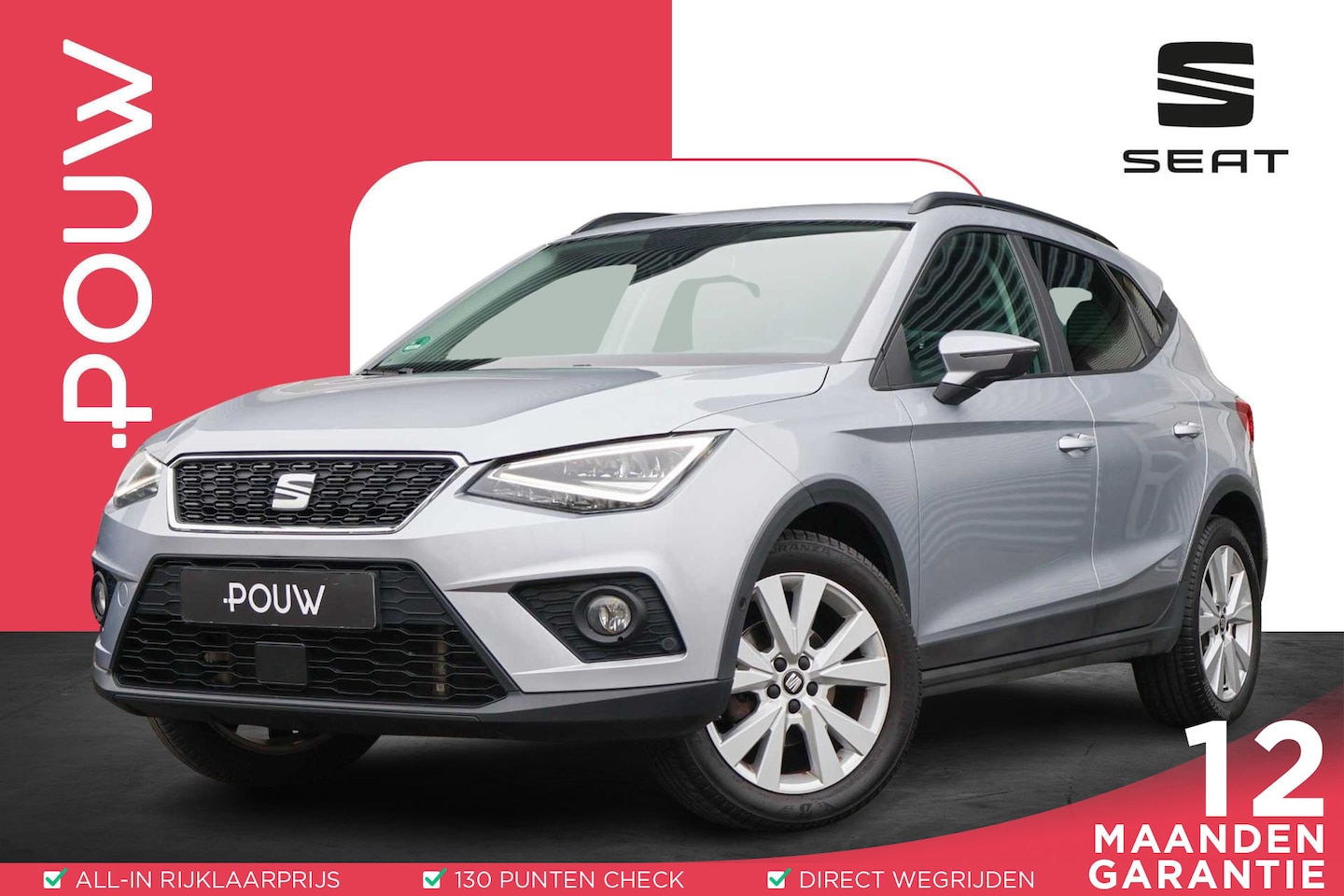 SEAT Arona - 1.0 TSI 115pk Xcellence Business Intense | Trekhaak | Stoelverwarming | Climate Control | - AutoWereld.nl