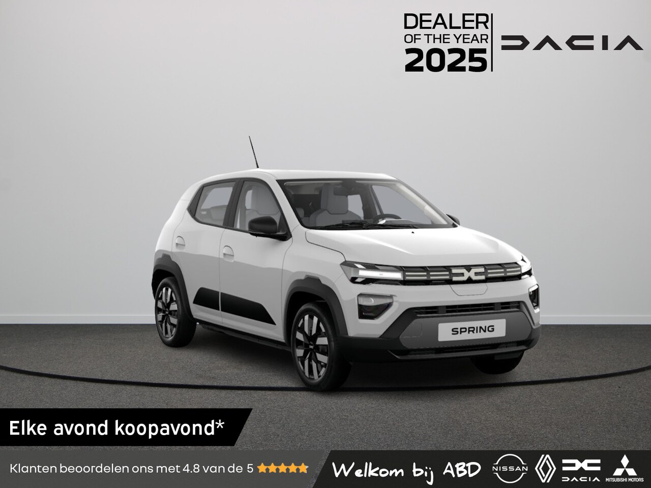 Dacia Spring - Expression Electric 70 | Cruise Control met snelheidsbegrenzer | LED dagrijverlichting | P - AutoWereld.nl