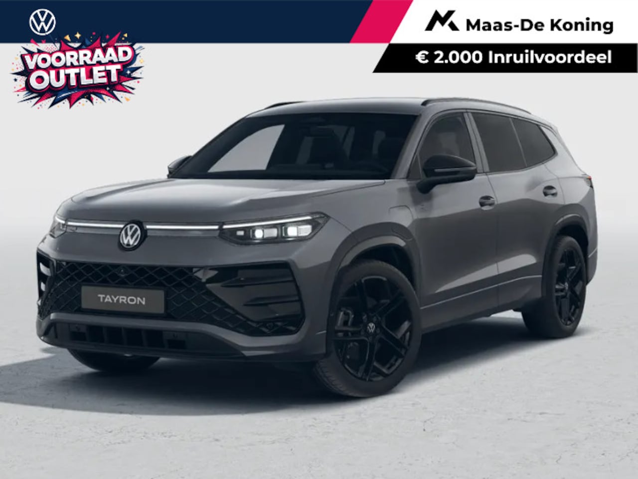 Volkswagen Tayron - R-Line Edition 1.5 eHybrid 272 PK 6 versn. DSG · Black Style Pakket · Comfort Pakket Plus - AutoWereld.nl