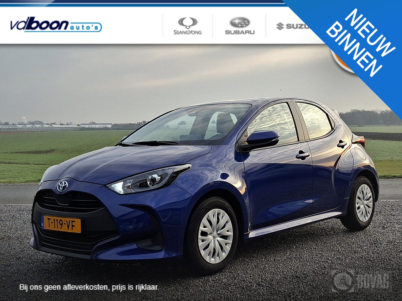 Toyota Yaris - 1.5 Hybrid Active CLIMA | CRUISE | NAVI | rijklaarprijs!! - AutoWereld.nl